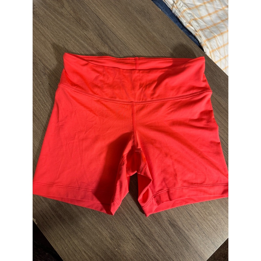 Nike Golf Sport Dri-FIT Compression Shorts‎ Womens XS Orange Red Athletic Gym